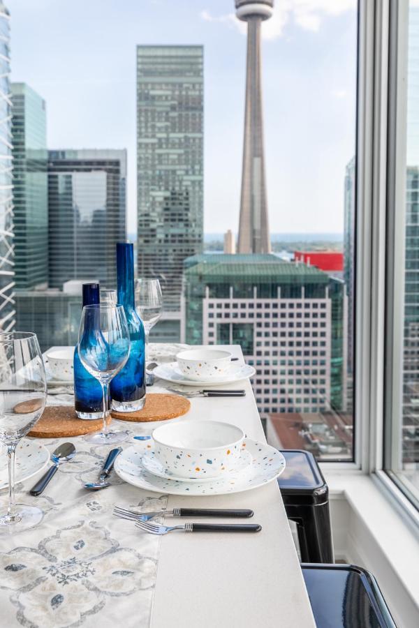 Luxury 2 Bedroom In The Heart Of Entertainment District W/ Cn Tower View Торонто Екстериор снимка