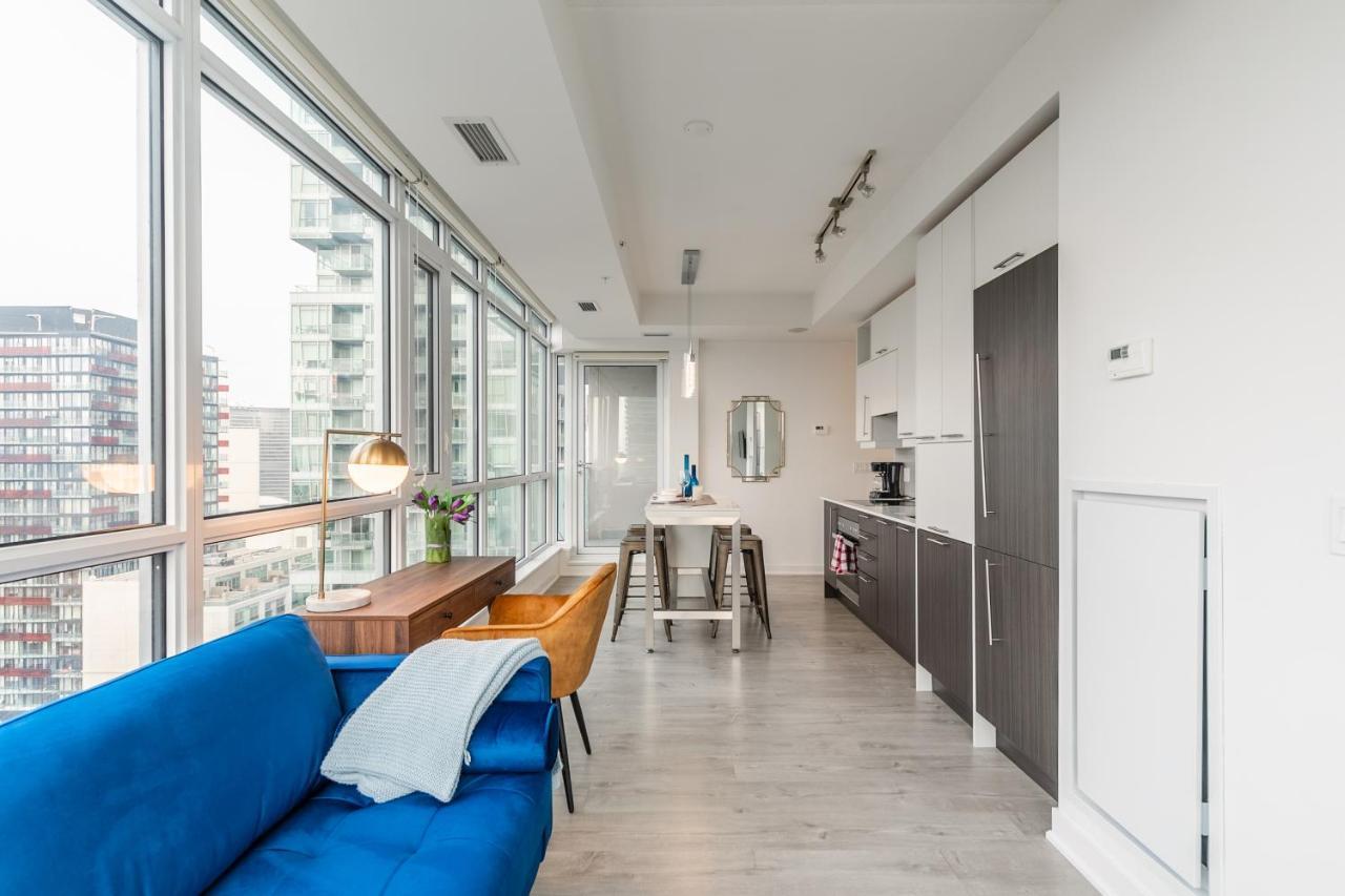 Luxury 2 Bedroom In The Heart Of Entertainment District W/ Cn Tower View Торонто Екстериор снимка